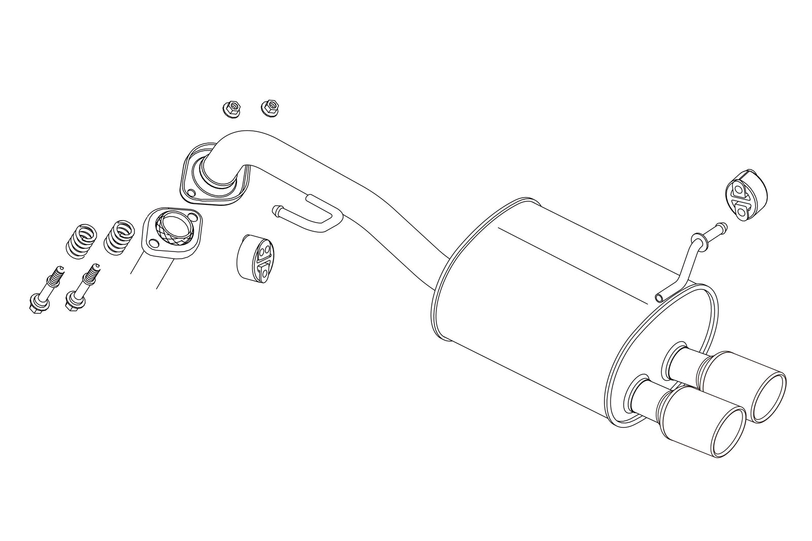 FUJITSUBO AUTHORIZE S For YARIS 1.5 2WD CVT MXPA10 340-21143