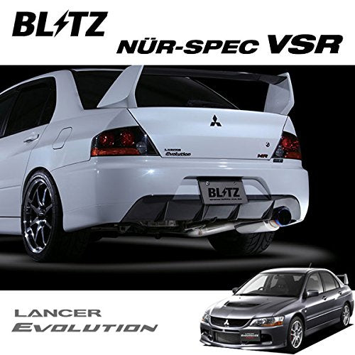 BLITZ NUR-SPEC VSR EXHAUST  For MITSUBISHI LANCER EVO IX CT9A 4G63 62119V
