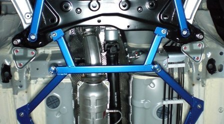 CUSCO Power Brace Floor Front  For MITSUBISHI Galant Fortis CY4A 4WD 2000T 566 492 FF