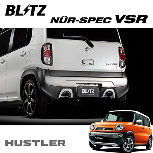 BLITZ NUR-SPEC VSR EXHAUST  For SUZUKI HUSTLER MR31S R06A  63517V