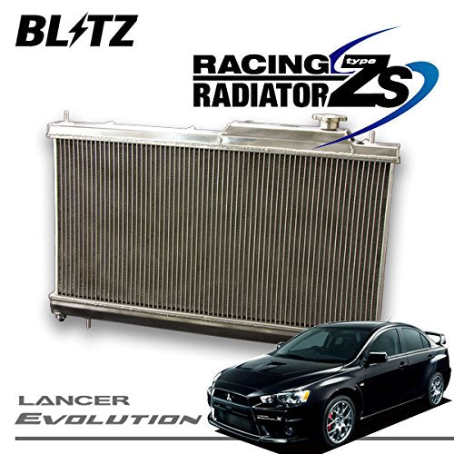 BLITZ RACING RADIATOR TYPE ZS  For MITSUBISHI LANCER EVO X CZ4A 4B11 MIVEC 18864