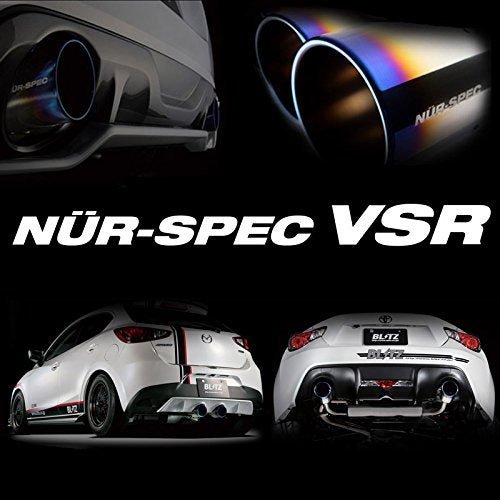 BLITZ NUR-SPEC VSR EXHAUST  For SUBARU R2 RC2 EN07 63144V