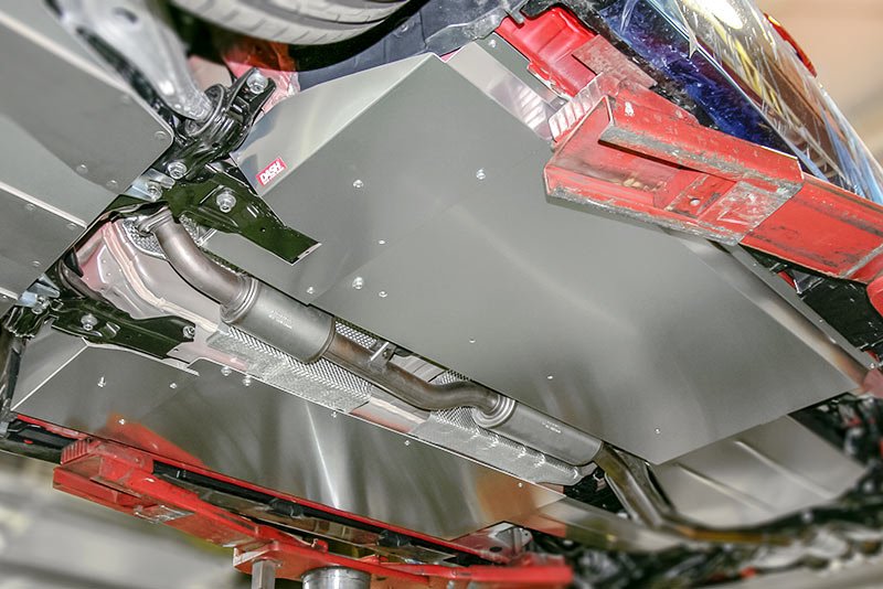 OKUYAMA FLOOR GUARD For HONDA CIVIC TYPE R FK8 522-245-0