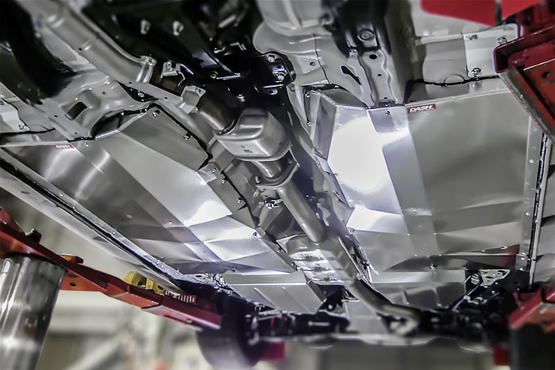 OKUYAMA FLOOR GUARD For SUBARU WRX STI VAB 522-525-0