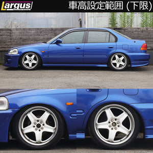 LARGUS SPEC S COILOVER KIT FOR HONDA CIVIC FERIO EK3 2WD 01011203005-QQ-947