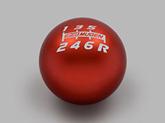 MUGEN SHIFT KNOB [RED]  For S2000 54102-XLT-K4S0-RD