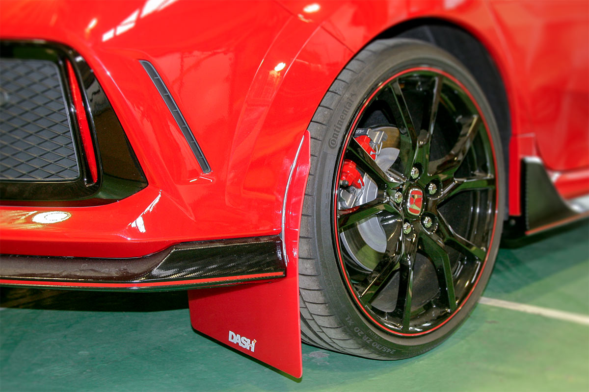 OKUYAMA MAD FLAP REAR For HONDA CIVIC TYPE R FK8 555-245-0