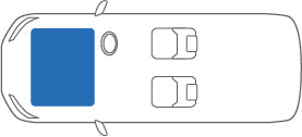 KARO GRAN SISAL WHITE BLACK LUGGAGE MATS FOR Renault Alpine DFM5P GRAN-SISAL-4577-WHITE-BLACK
