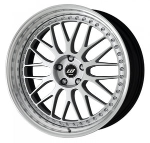 WORK ZISTANCE W10M 19X9.5 +20 5X120 72.56 M14 GLOSSY SILVER (SIL) WORK-00015