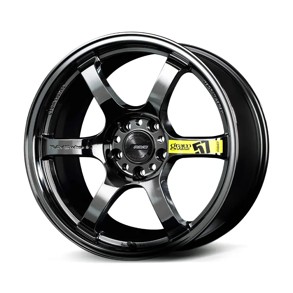 RAYS GRAM LIGHTS 57DR LIMITED EDITION 18X8.5J +37 5X114.3 RAYS BLACK METAL COAT (RB) 58508853795RB