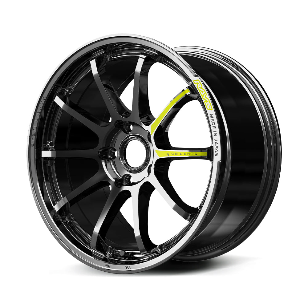 RAYS VOLK RACING 57NR LIMITED 19X8.5J +22 5X112 RAYS BLACK METAL COAT (RB) FOR  58519852220RB