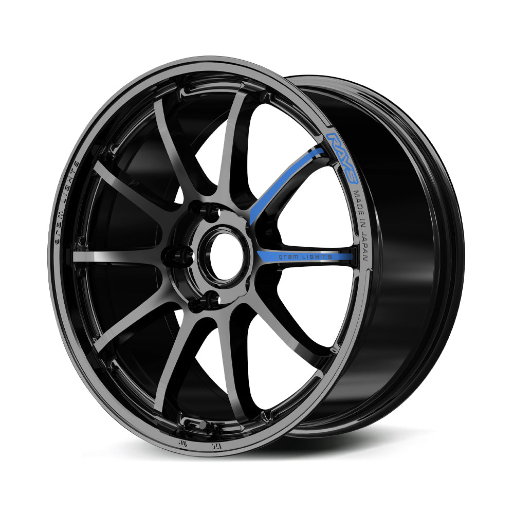 RAYS VOLK RACING 57NR SPEC-M 18X7.5J +44 5X114.3 GLOSSY BLACK (GX) FOR  58498754495GX