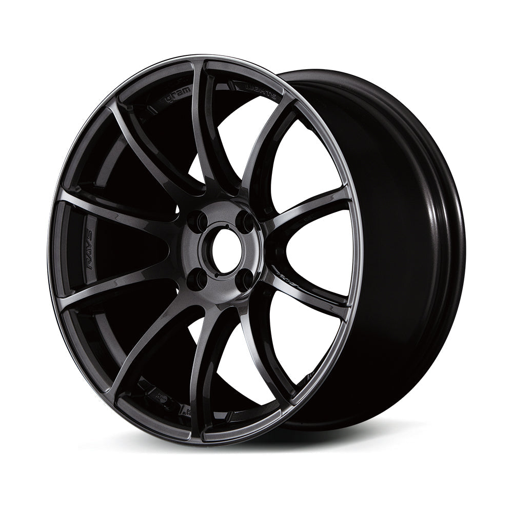RAYS GRAM LIGHTS 57TRANSCEND 18X8J +45 5X114.3 SUPER DARK GUNMETAL RIM EDGE DC(H8) 57588804595H8
