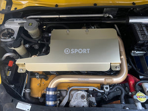 D-SPORT ALUMINIUM ENGINE COVER II CHAMPAGNE GOLD FOR DAIHATSU COPEN L880K 12601-B081