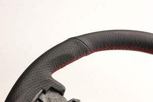 DAMD STEERING WHEEL  For SUBARU LEGACY BM BR (A ~ C) 09/5 ~ 12/4 SS362-D Red Stitch