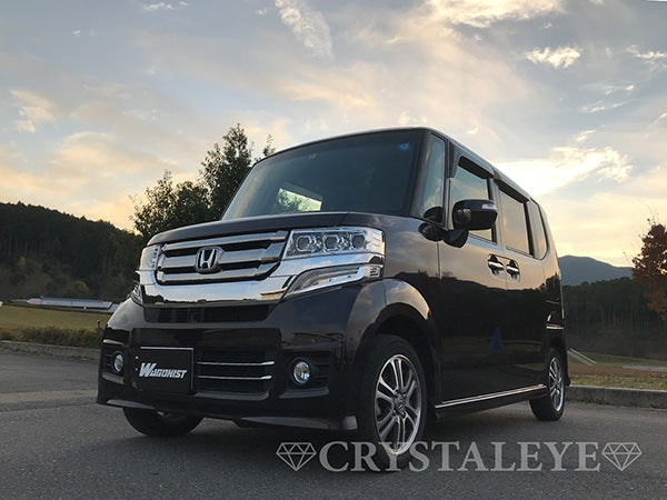 CRYSTAL EYE 3-EYE FULL LED HEADLIGHT WITH SEQUENTIAL TURN SIGNALS [CHROME TYPE] FOR HONDA N-BOX CUSTOM JF1 JF2 U017CR