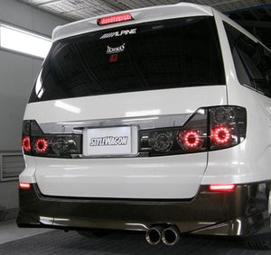 CRYSTAL EYE LED78 TYPE REAR BUMPER LED REFLECTOR (RED TYPE) FOR TOYOTA ALPHARD 10  H005RR
