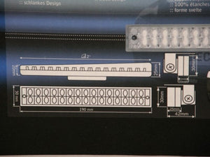 CRYSTAL EYE LED DAY LAMP, DAYLIGHT, 30 LEDS, 6.9 WATT TYPE FOR  F008DL