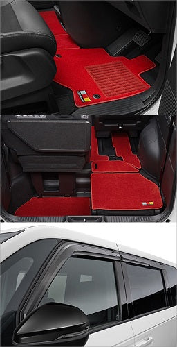 MUGEN STANDARD SET GAS CAPTAIN SEAT RED FOR STEPWGN RP6 RP7 RP8 61100-XNS-K2S0-RR