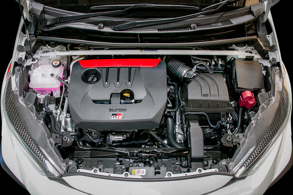 OKUYAMA STRUT TOWER BAR STEEL FRONT For TOYOTA GR YARIS GXPA16 611-062-0