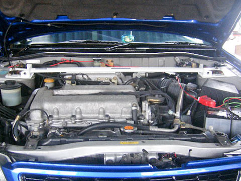 OKUYAMA STRUT BAR STEEL Fr I For PRIMERA WAGON BLUEBIRD HP11 WHP11 HU14 EU14 611-104-0