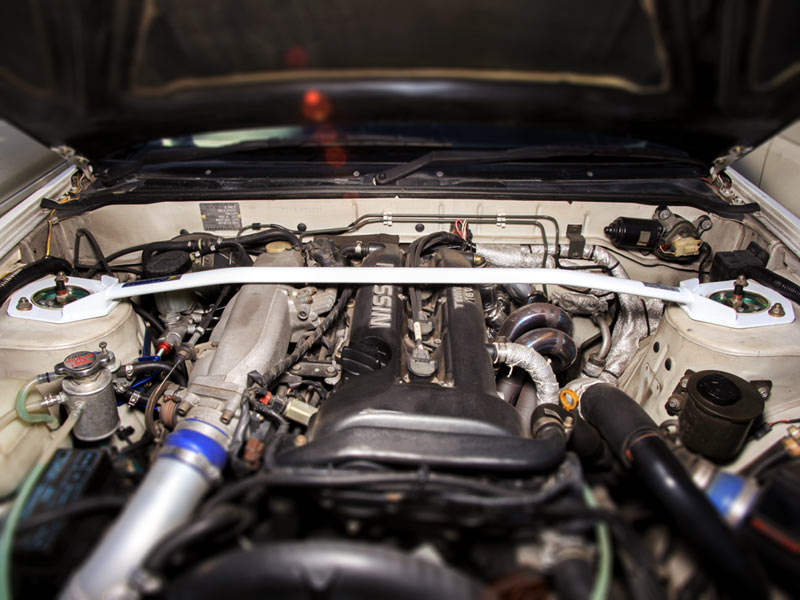 OKUYAMA STRUT TOWER BAR STEEL FRONT I For SILVIA 180SX PS13 RPS13 611-111-0