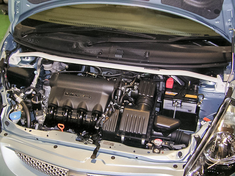 OKUYAMA STRUT BAR ALU FRONT I For FIT AIRWAVE GD1 GD2 GD3 GD4 GJ1 621-220-0