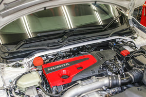 OKUYAMA STRUT TOWER BAR ALUMINUM FRONT TYPE I FOR CIVIC TYPE R FK8 LHD 621-245-1