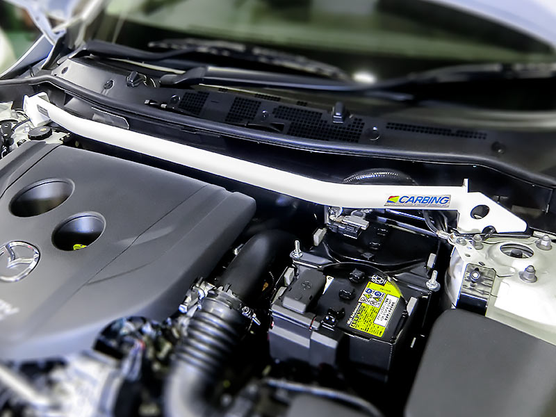 OKUYAMA STRUT TOWER BAR STEEL FRONT I For DEMIO CX-3 DJ5FS DK5FW 611-425-0