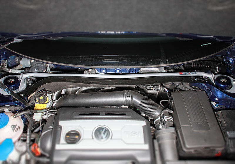 OKUYAMA STRUT BAR STEEL Fr I For VI GTI R SIROCCO R 1KCCZ 1KCDLF 13CDL 611-736-1