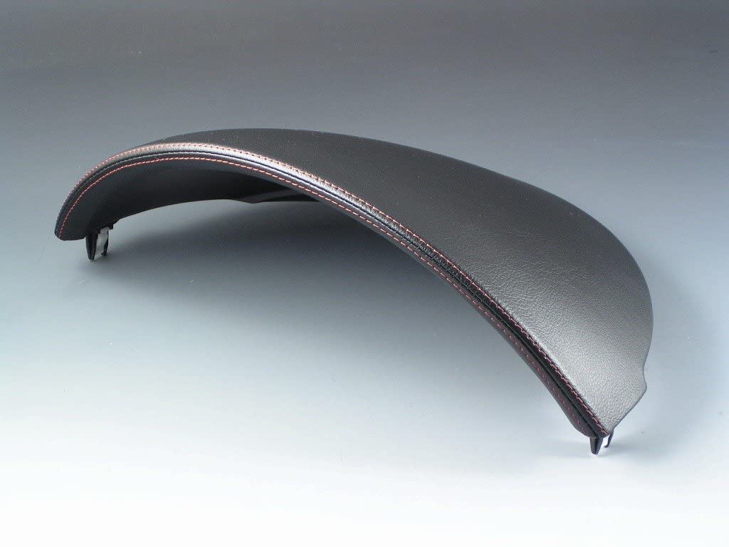 ZOOM ENGINEERING METER HOOD WITH SYNTHETIC LEATHER BALCK LEATHER RED STITCHING FOR MAZDA ROADSTER MIATA NC1 NC2 8625