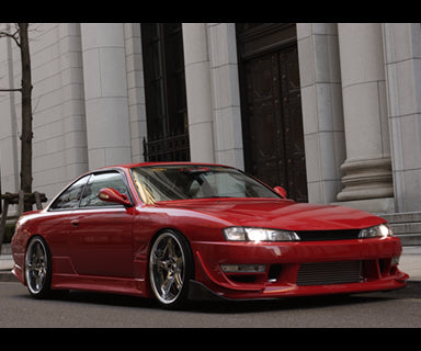 CAR MAKE T&E [VERTEX LANG] S14 SILVIA MC~ (LATE 14 SILVIA) CANARD LEFT AND RIGHT SET FOR  CARMAKETE-02200