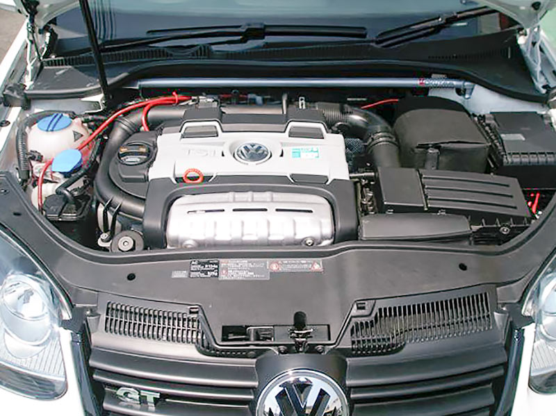 OKUYAMA STRUT BAR STEEL FRONT D For GOLF V TSI GT 1KBLG 1KAXW 614-735-0