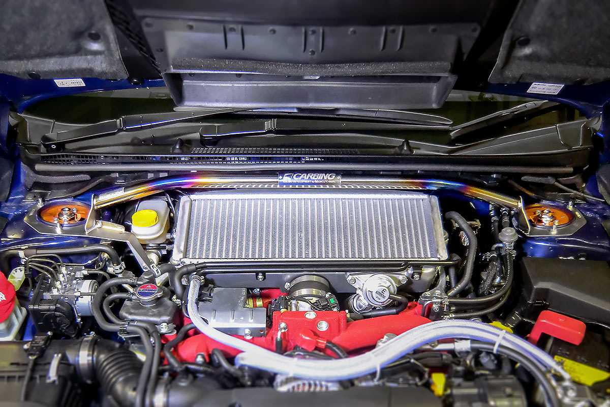 OKUYAMA STRUT TOWER BAR ALU FRONT I MCS For SUBARU WRX STI VAB 641-525-0