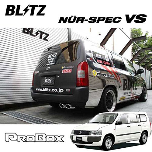 BLITZ NUR-SPEC VSR EXHAUST  For TOYOTA PROBOX NCP51V 1NZ-FE 62520V