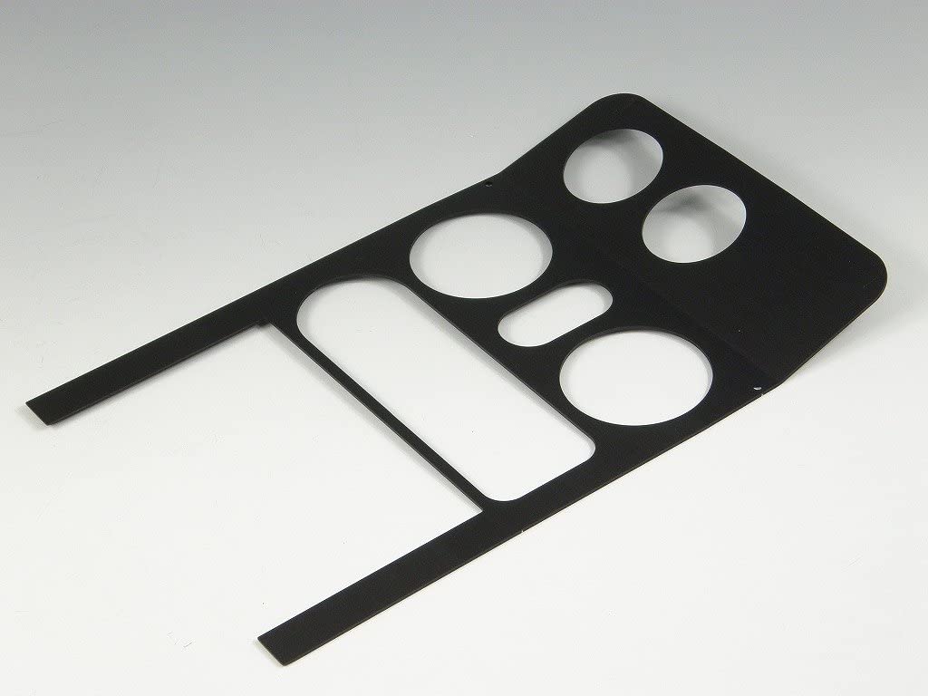 ZOOM ENGINEERING CENTER CONSOLE METER PANEL SYNTHETIC BLACK LEATHER BLACK PANEL 52X2 HOLE FOR MAZDA EUNOS ROADSTER MIATA NA6CE NA8C 8817_8821