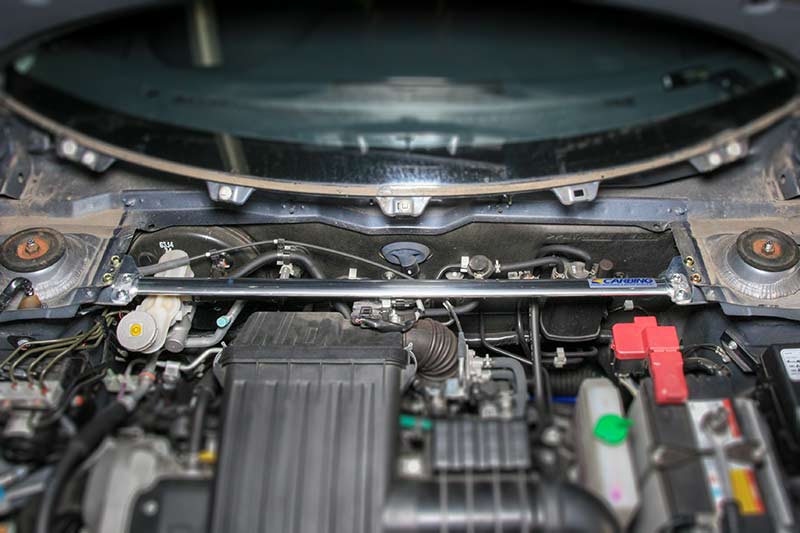 OKUYAMA STRUT BAR ALU FRONT D For SUZUKI SWIFT SPORT ZC31S ZC11S 624-609-0