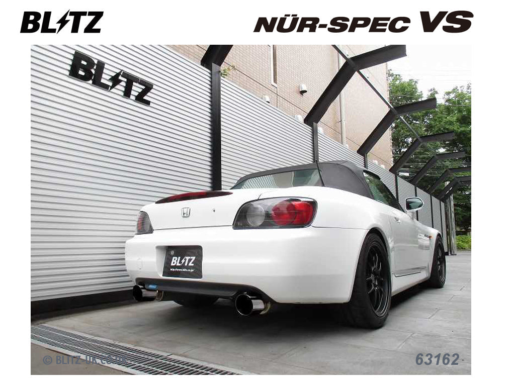 BLITZ NUR-SPEC VS EXHAUST  For HONDA S2000 AP1 F20C 63162
