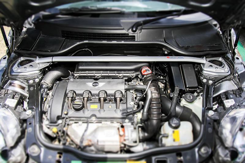 OKUYAMA STRUT BAR STEEL FRONT I MCS For BMW R56 MINI COOPER S MF16S 631-734-0