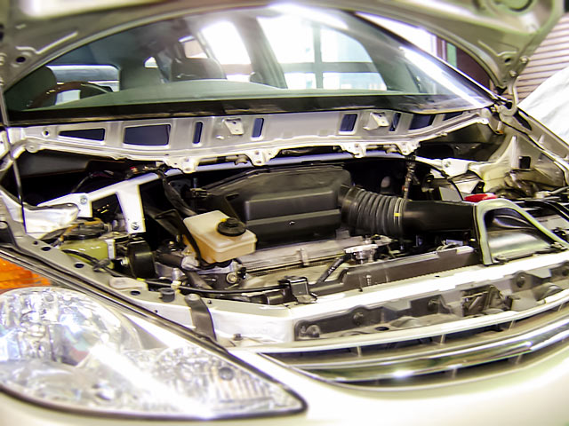 OKUYAMA STRUT BAR STEEL FRONT D MCS For ESTIMA A MCR30W A MCR40W 634-039-0