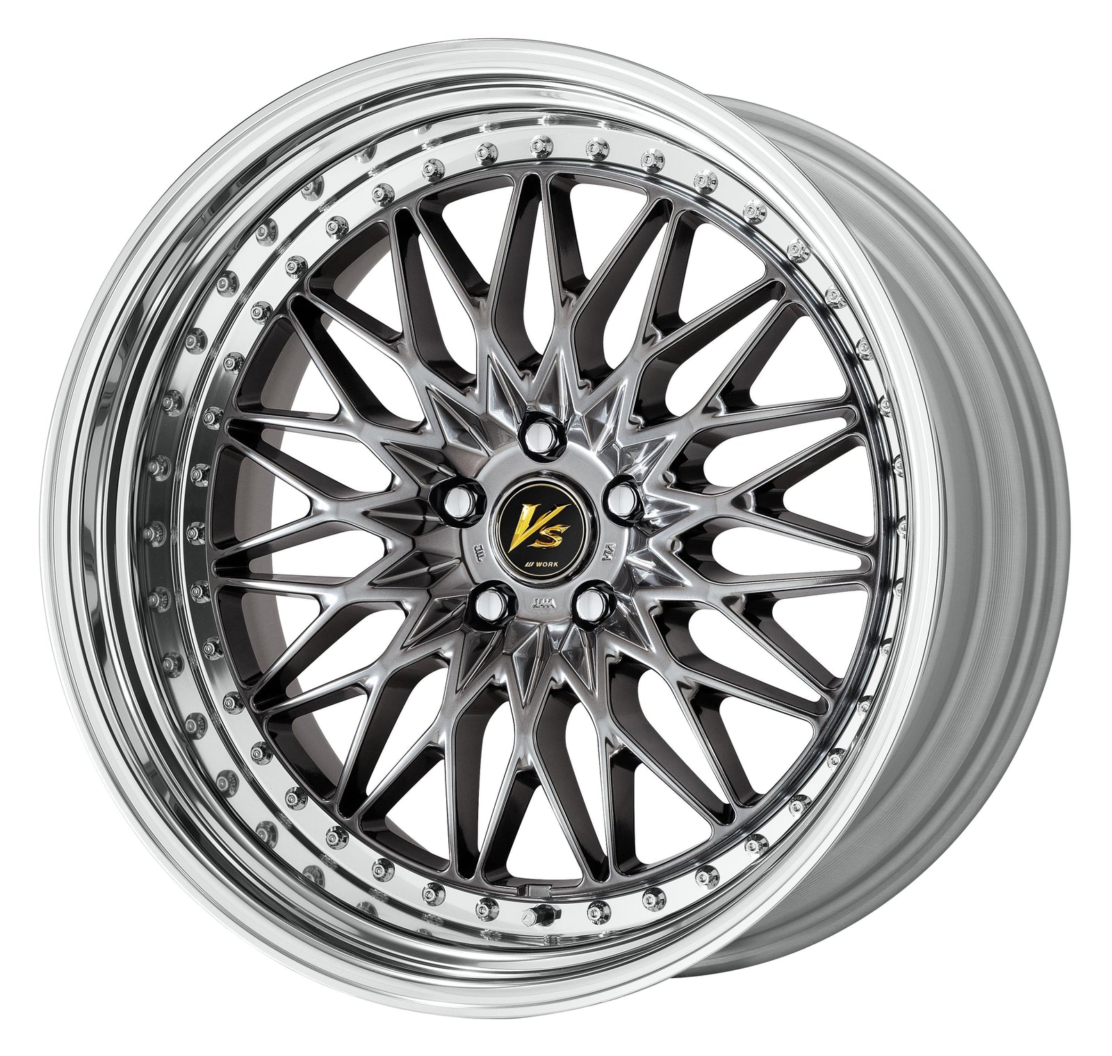 WORK VS XV 21X9.5 +34 5X114.3 A-DISK BRILLIANT SILVER BLACK BSB WORK-00002