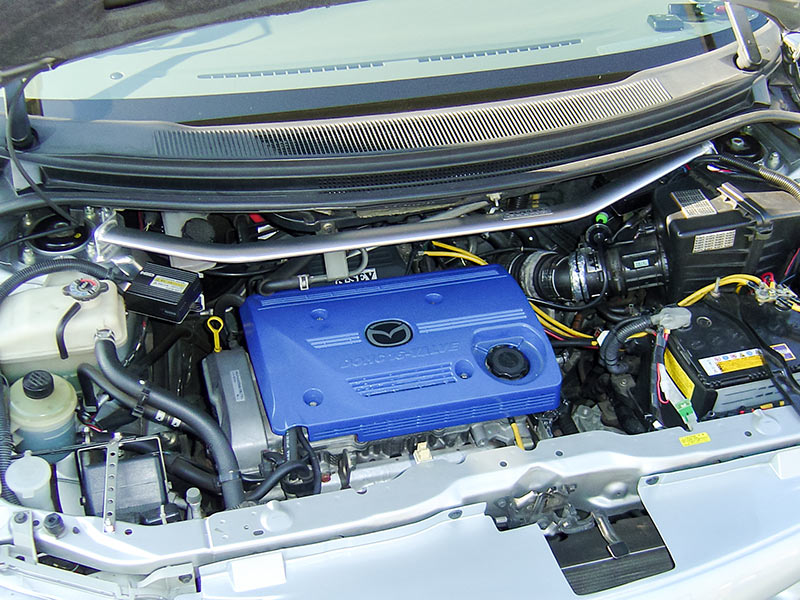 OKUYAMA STRUT TOWER BAR ALU FRONT I MCS For MAZDA MPV LW # W 641-414-0