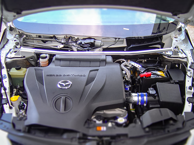 OKUYAMA STRUT TOWER BAR ALU FRONT I MCS For MAZDA MPV LY3P 641-420-0