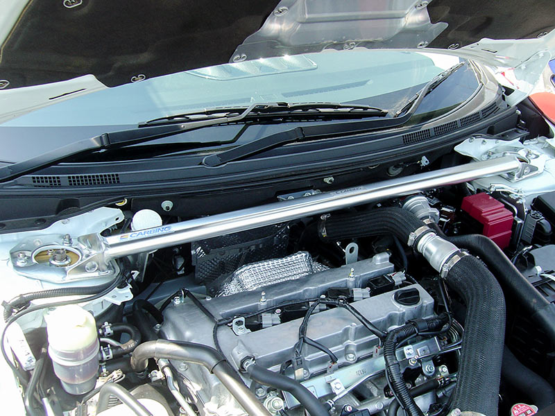 OKUYAMA STRUT TOWER BAR ALU FRONT MCS For LANCER EVOLUTION X CZ4A 643-329-0