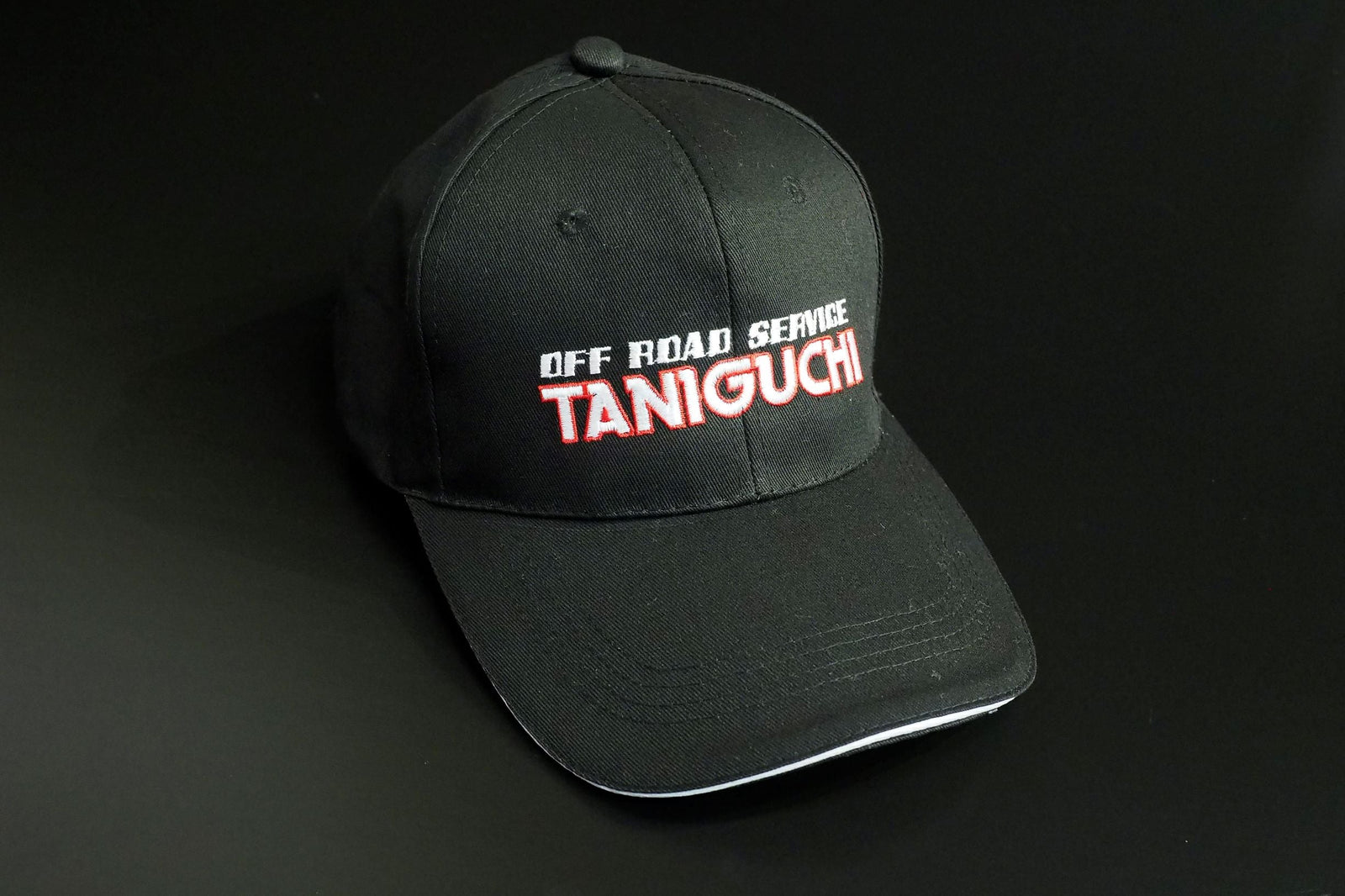 TANIGUCHI LOGO EMBROIDERED COTTON CAP TANIGUCHI-00029