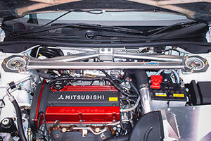 OKUYAMA FRONT ALUMINUM STRUT TOWER BAR TYPE RSP FOR MITSUBISHI LANCER EVO 7 8 9 CT9A LHD 646-312-0L
