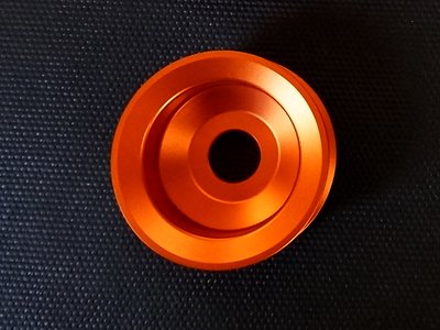 SEEKER LIGHTWEIGHT IDLER PULLEY RED ALUMITE FOR HONDA CIVIC FD2  11500-FD2-101