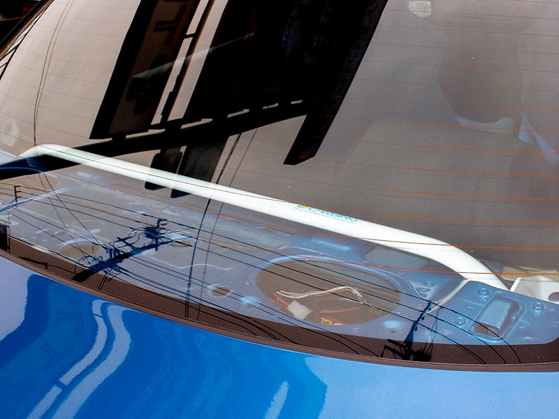 OKUYAMA STRUT TOWER BAR ALU REAR I For SUBARU IMPREZA GC8 661-502-0