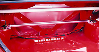 OKUYAMA STRUT BAR ALU REAR R For LANCER EVO.IV ~ VI TM CN9A CP9A 663-308-0