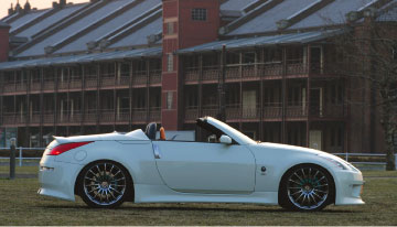 CAR MAKE T&E [VERTEX] Z33 FAIRLADY Z COUPE (Z33 FAIRLADY Z) SIDE STEP LEFT SIDE (PASSENGER SIDE) ONLY FOR  CARMAKETE-02349